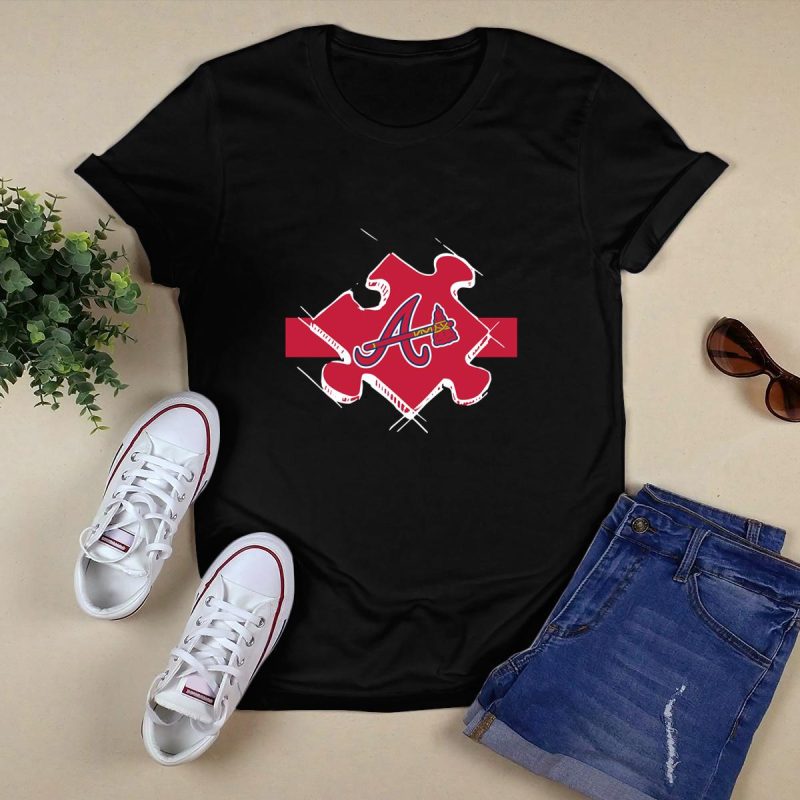 Atlanta Braves Autism Awareness T-Shirt For Support And Style - Image 5