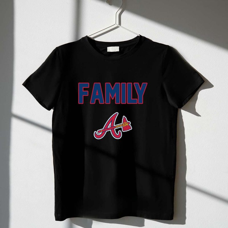 Atlanta Braves Family T-Shirt - Perfect For Game Day And Team Spirit