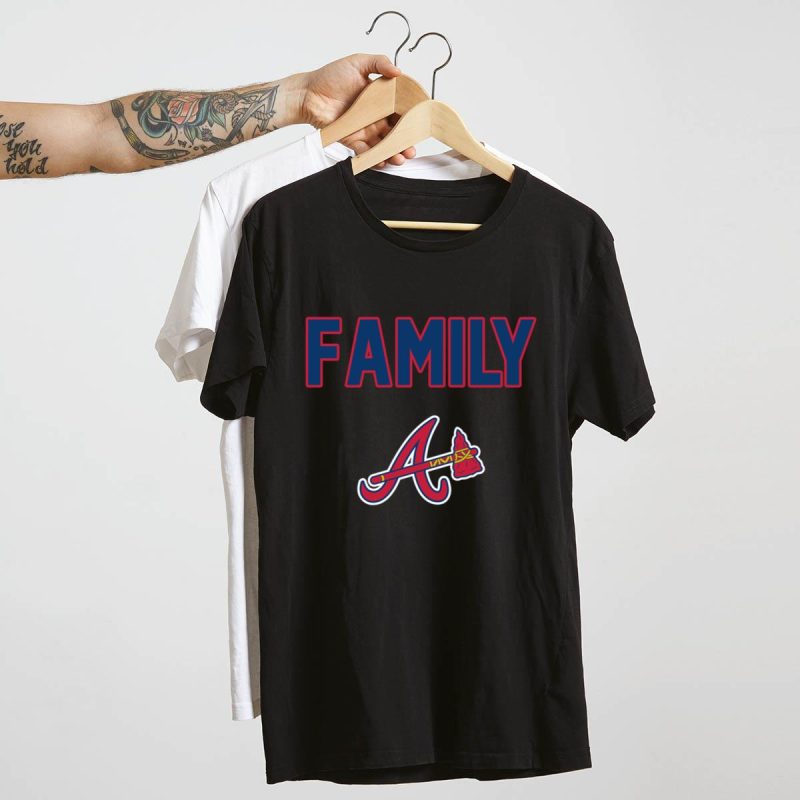 Atlanta Braves Family T-Shirt - Perfect For Game Day And Team Spirit - Image 4