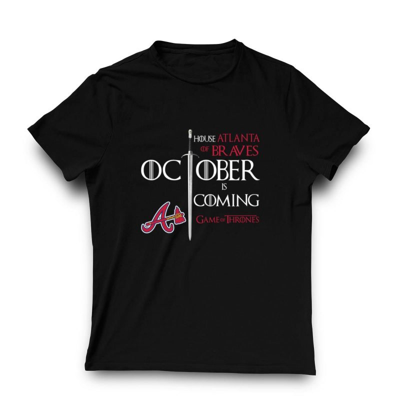 Atlanta Braves Game Of Thrones T-Shirt – Officially Licensed Apparel - Image 3