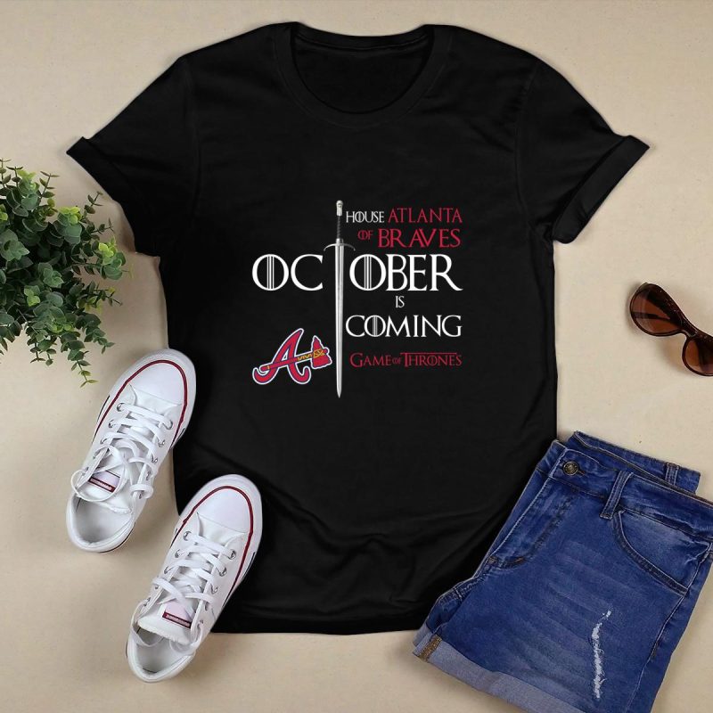 Atlanta Braves Game Of Thrones T-Shirt – Officially Licensed Apparel - Image 5