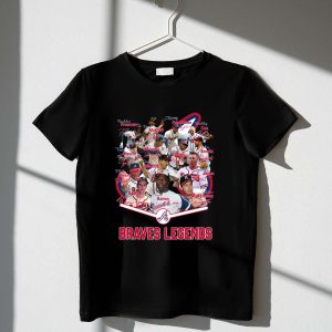 Atlanta Braves Legends Signed T-Shirt – Exclusive Collector'S Item