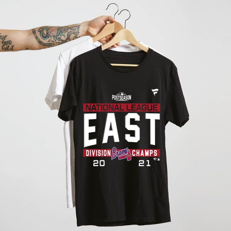 Atlanta Braves 2021 Nl East Division Champions Sport T-Shirt - Image 4