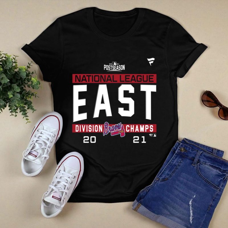Atlanta Braves 2021 Nl East Division Champions Sport T-Shirt - Image 5