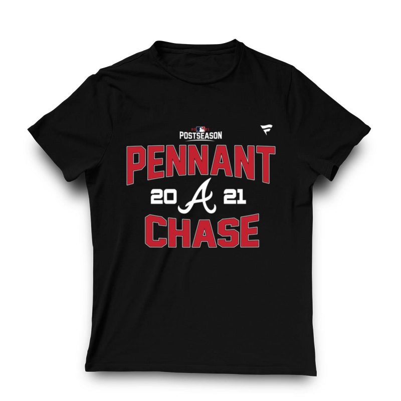 Atlanta Braves Pennant Chase T-Shirt For Fans And Collectors - Image 3