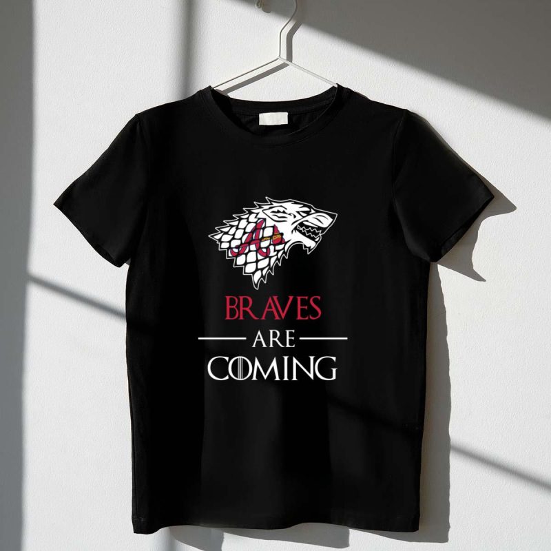 Atlanta Braves Stark House Game Of Thrones T-Shirt For Fans