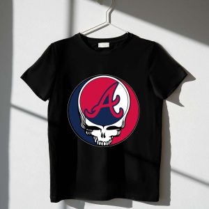Atlanta Braves Grateful Dead Graphic T-Shirt For Fans