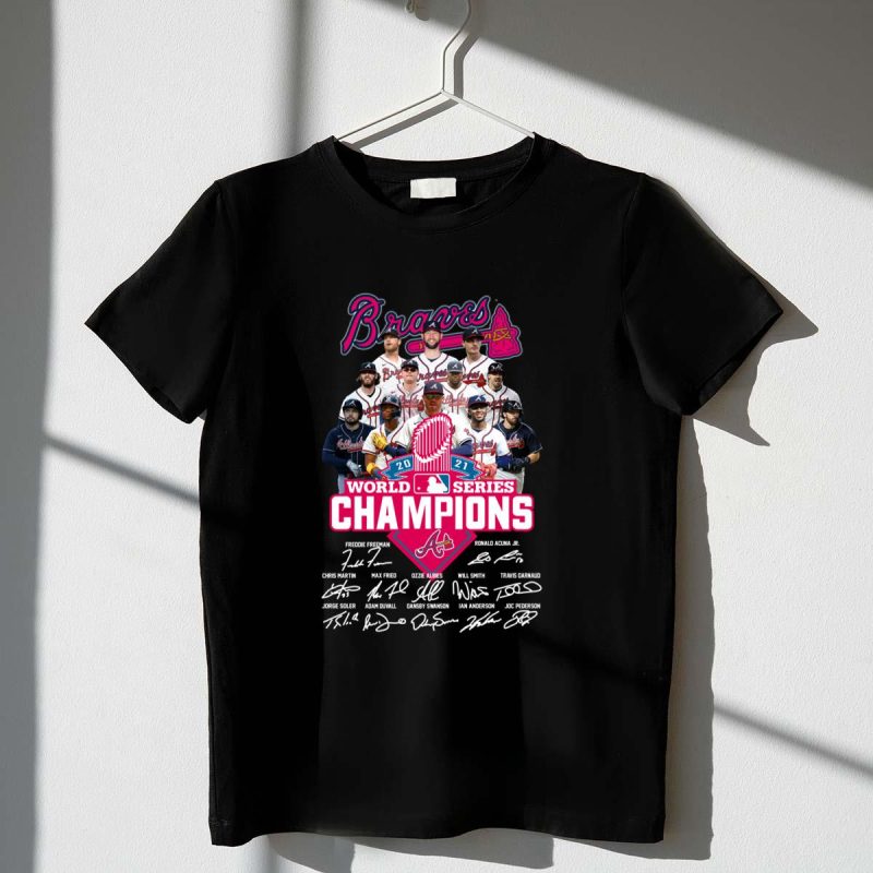 Atlanta Braves 2022 World Series Champions T-Shirt For Fans