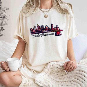 Atlanta Skyline Graphic T-Shirt - Stylish Cityscape Tee