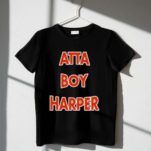 Harper Phillies Baseball Fan T-Shirt for Sports Enthusiasts and Gamers