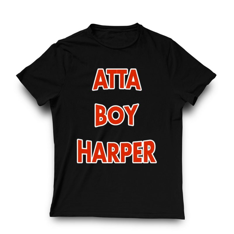 Harper Phillies Baseball Fan T-Shirt for Sports Enthusiasts and Gamers - Image 3