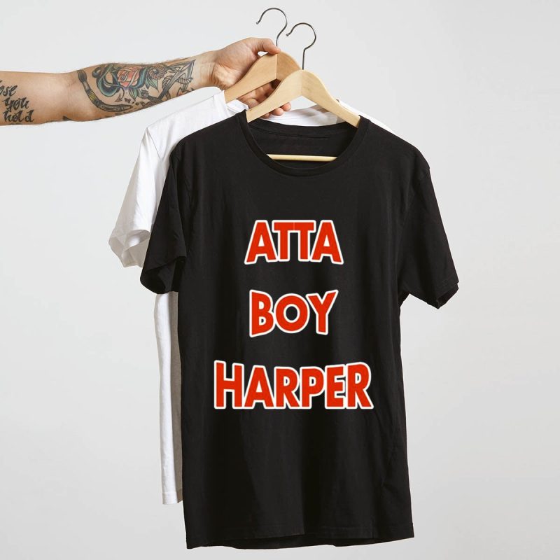 Harper Phillies Baseball Fan T-Shirt for Sports Enthusiasts and Gamers - Image 4