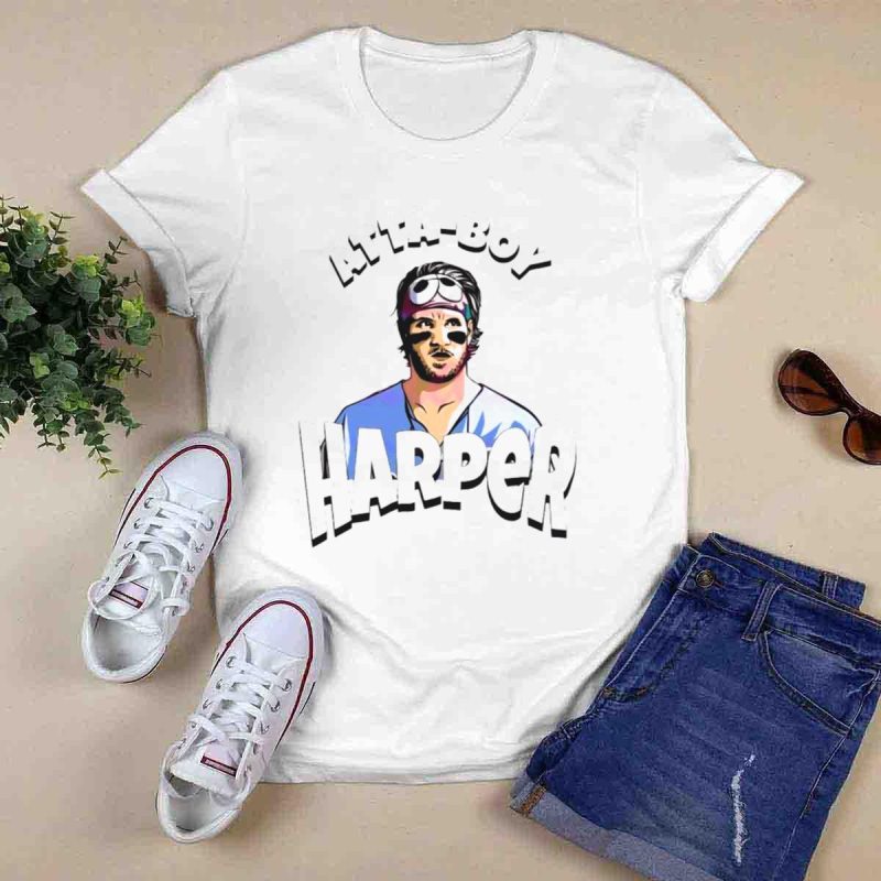 Harper Phillies Atta Boy T-Shirt - Trendy Baseball Fan T-Shirt - Image 6