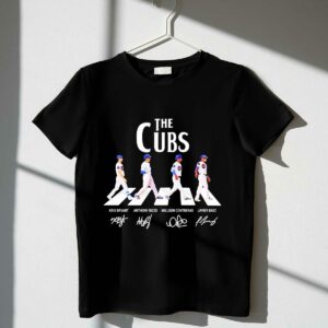 Awesome the chicago cubs baseball team abbey road signatures shirt t shirt 1 1.jpg