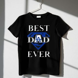 Best Dad Ever La Dodgers Superman T-Shirt – Perfect Gift For Fathers