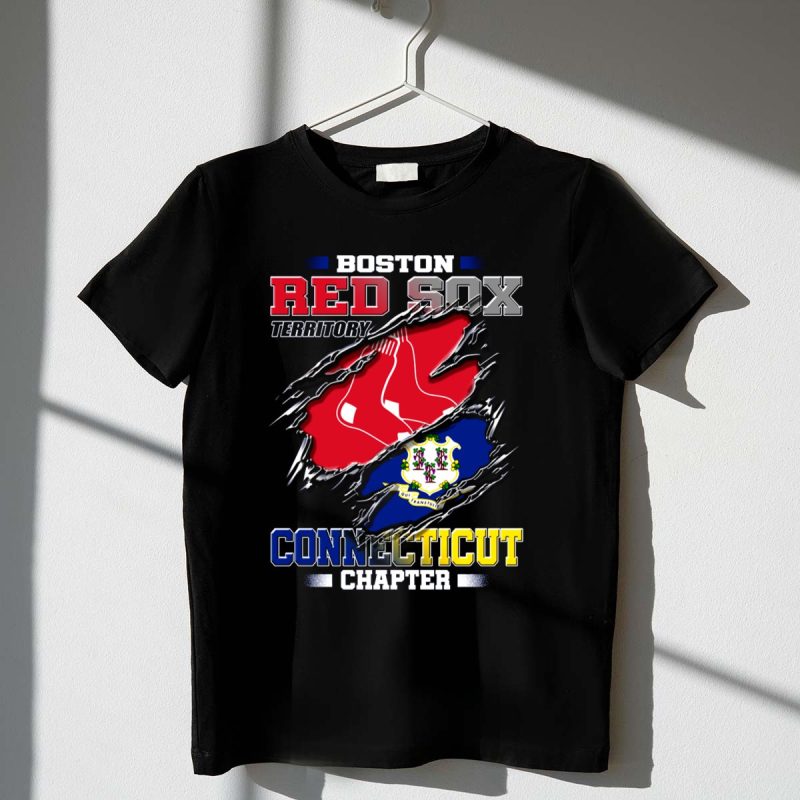 BOSTON RED SOX TERRITORY CONNECTICUT CHAPTER T Shirt t shirt 1 1