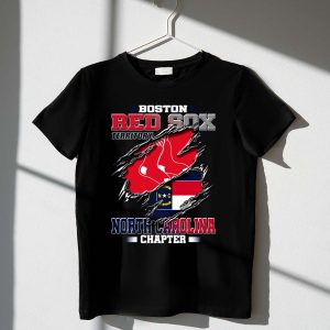 Boston Red Sox Territory North Carolina Chapter T-Shirt For Fans