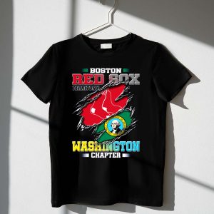 Boston Red Sox Territory Washington Chapter Seal T-Shirt For Fans