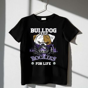Colorado Rockies Bulldog T-Shirt - Fan Gear For Sports Lovers