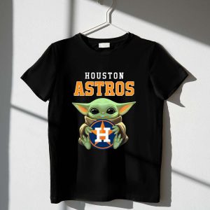 Baby Yoda Houston Astros T-Shirt – Cute & Stylish Fan Apparel