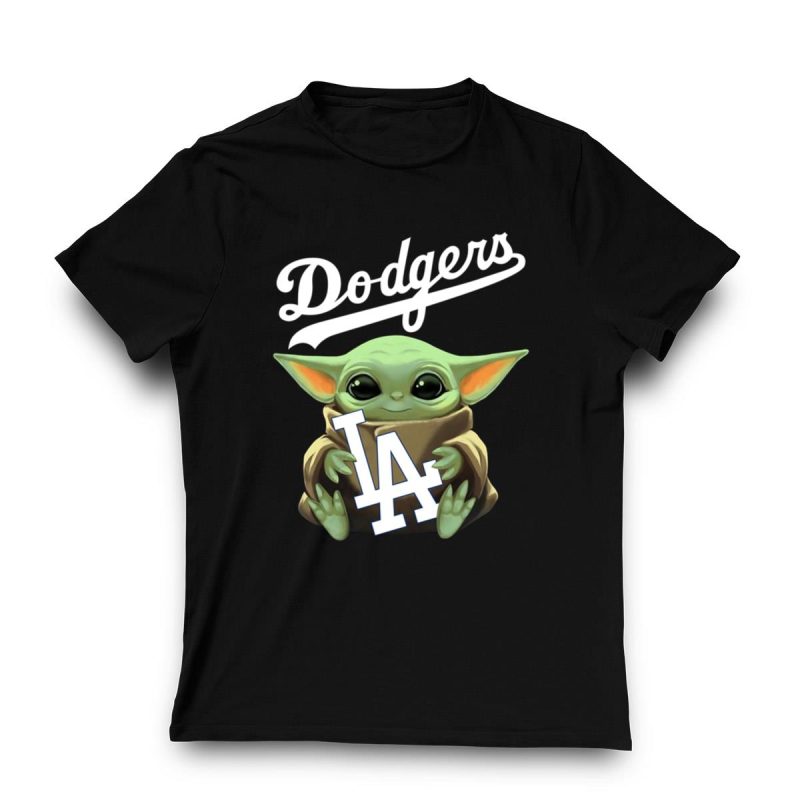 Baby Yoda Los Angeles Dodgers T-Shirt - Cute & Comfy Design - Image 3