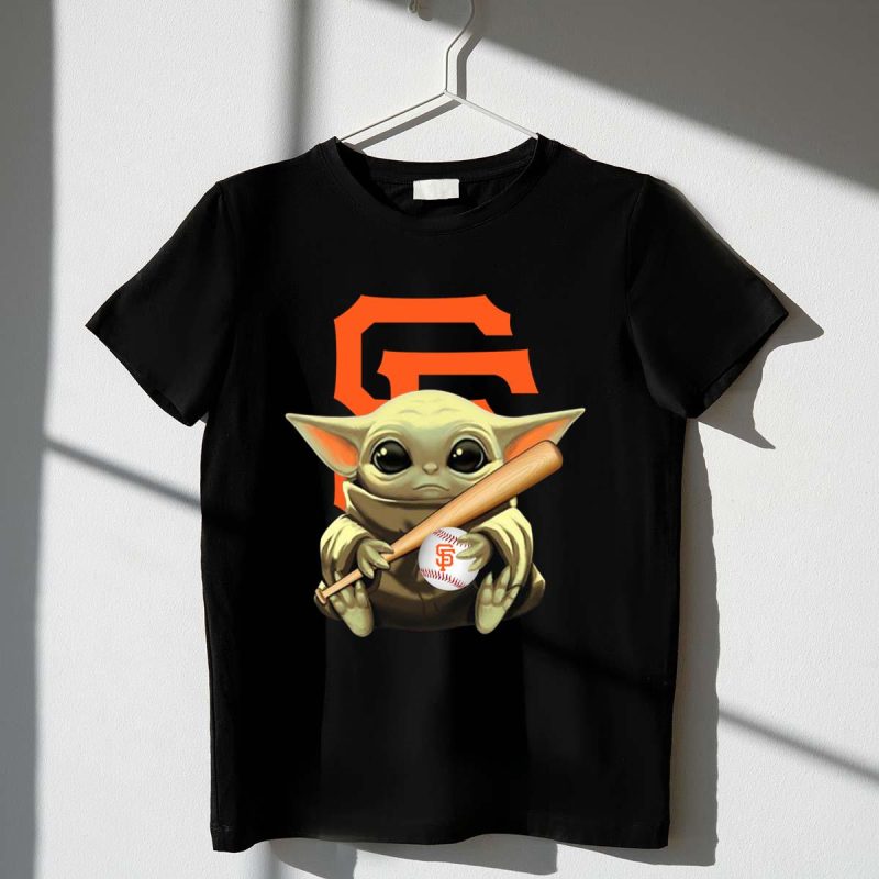 Baby Yoda San Francisco Giants Shirt t shirt 1 1