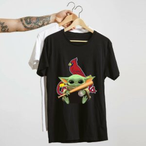Baby Yoda St Louis Cardinals Graphic T-Shirt – Unisex Fan Gift