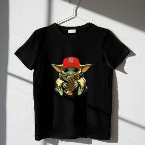 Baby Yoda Washington Nationals World Series 2019 T-Shirt