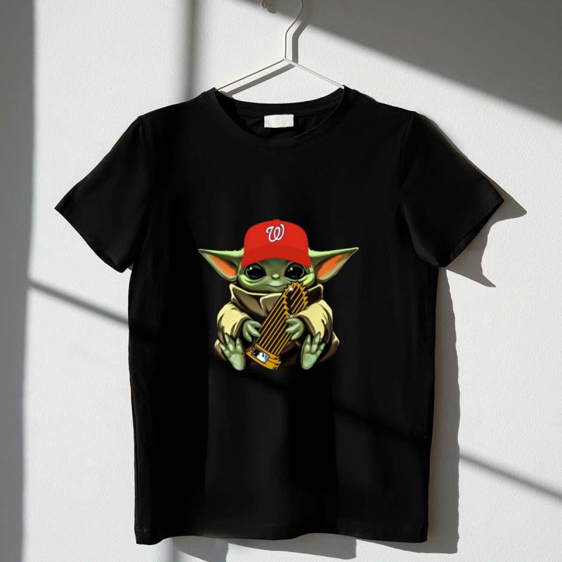 Baby Yoda Swear Washington Nationals Hug World Series Cup 2019 shirt t shirt 1 1
