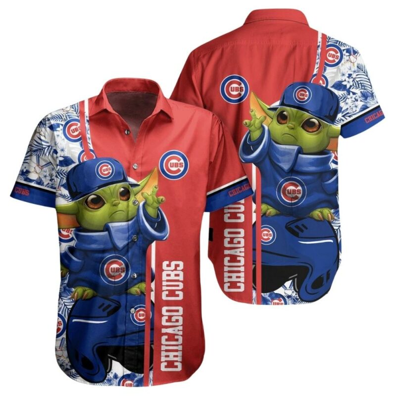 Baby yoda with chicago cubs hawaiian shirt 1.jpg