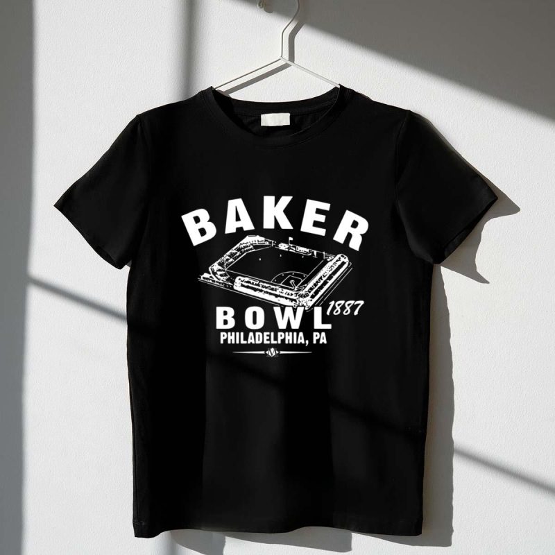 Vintage Philadelphia Phillies 1887 Baker Bowl T-Shirt for True Fans
