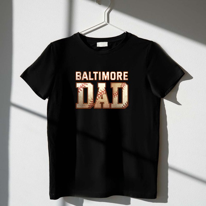 Baltimore Dad Baseball Orioles Club T Shirt t shirt 1 1