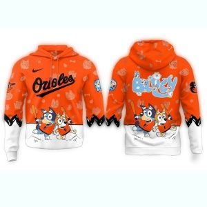 Baltimore Orioles 2025 Bluey Night All-Over Print Hoodie For Fans
