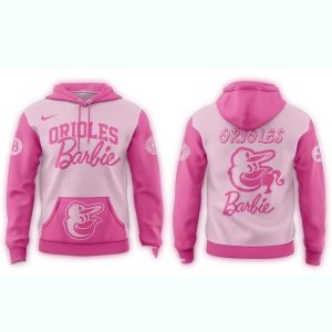 Baltimore Orioles Barbie Night All-Over Print Hoodie For Fans
