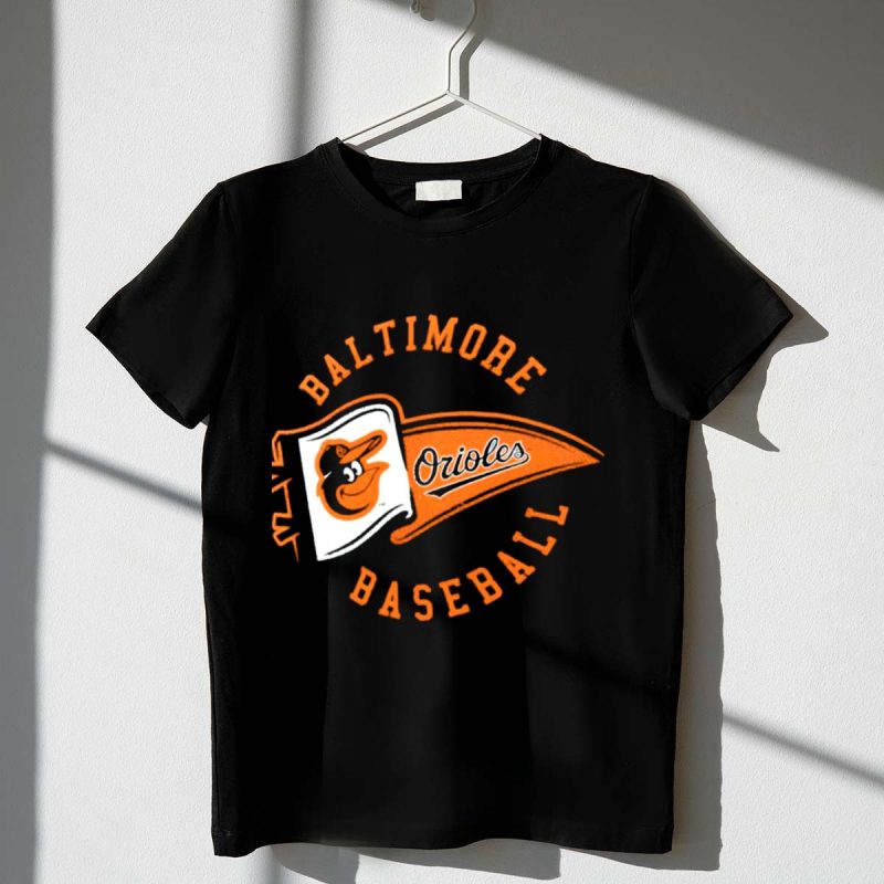 Baltimore Orioles Baseball Baltimore Pennant T Shirt t shirt 1 1