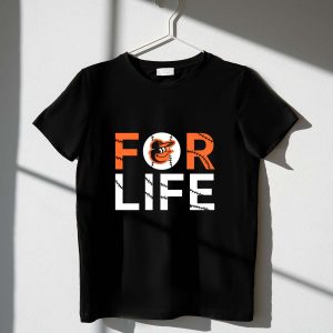 Baltimore Orioles Baseball Fan Logo Graphic T-Shirt For Everyday Wear