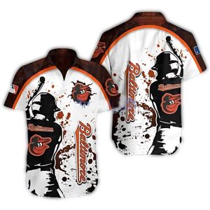 Baltimore Orioles Batting Legend Hawaiian Shirt For Baseball Fans