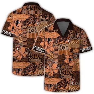 Vintage Baltimore Orioles Hawaiian Shirt – Camden Yards Style