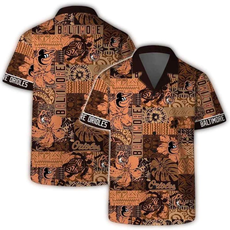 Baltimore Orioles Camden Yard Vintage Hawaiian Shirt 1