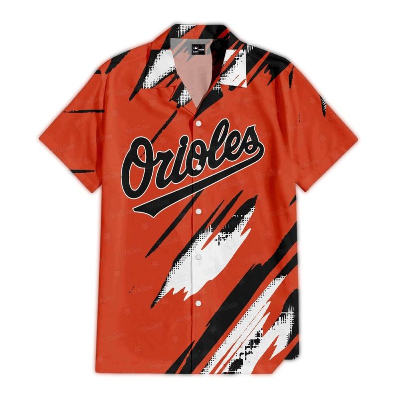 Baltimore Orioles Clawed Fury Hawaiian Shirt 1