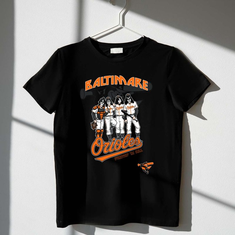 Baltimore Orioles Dressed To Kill T Shirt t shirt 1 1