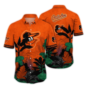 Vintage Floral Baltimore Orioles Hawaiian Shirt For Men And Women