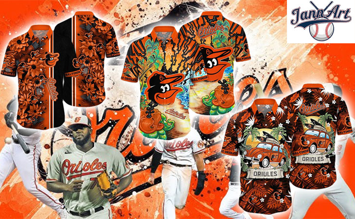 Baltimore Orioles Hawaiian Shirt