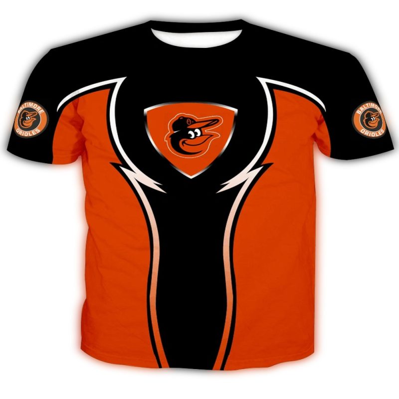 Baltimore Orioles In My Heart AOP T Shirt 1