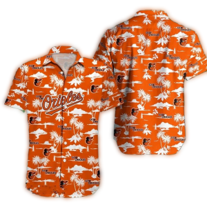 Baltimore Orioles Summer Hawaiian Shirt For Island Vacations