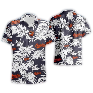 Baltimore Orioles Tropical Hawaiian Shirt - Perfect For Summer Fans