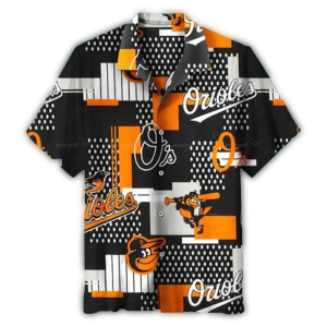 Baltimore Orioles Logo Hawaiian Shirt For Fans And Casual Wear