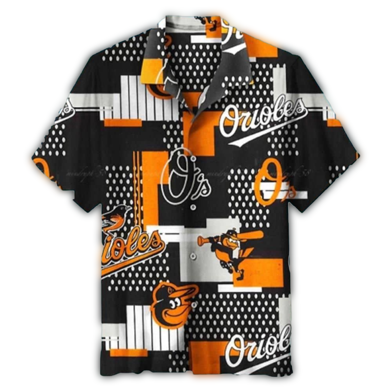 Baltimore Orioles Logo Orioles Hawaiian Shirt 1