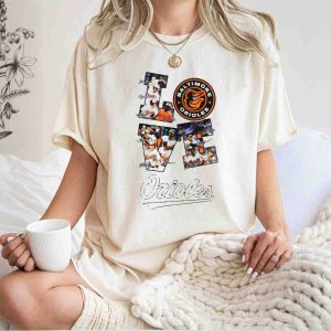 Personalized Baltimore Orioles Orange T-Shirt For Team Fans
