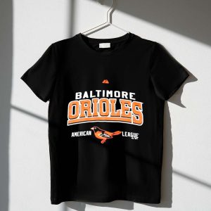 Baltimore Orioles Majestic T-Shirt - American League Baseball Team Apparel